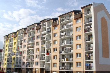 Multiple dwelling house 86 housing units - JUH in Poprad