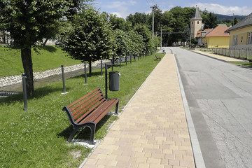 Renovation of public spaces and a park in the municipality of Betliar