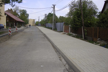 Reconstruction of local pavements in Michaľany